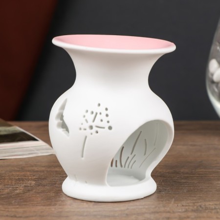 Aroma lamp ceramics "Butterflies at VAZ" MIX 9.5x7.5x7.5 cm-2