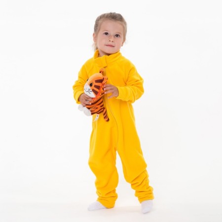 Combineson children, yellow color, height 86-92 cm-1