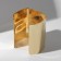 Bracelet Metal "Cuff" with deflection, color gold