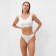 Panties female thongs, white color, size 48 (l)