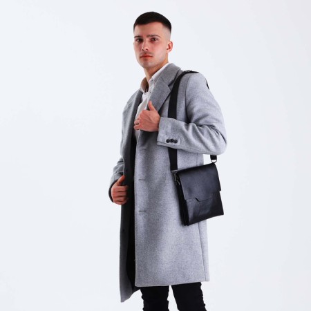 Male bag, black color-8
