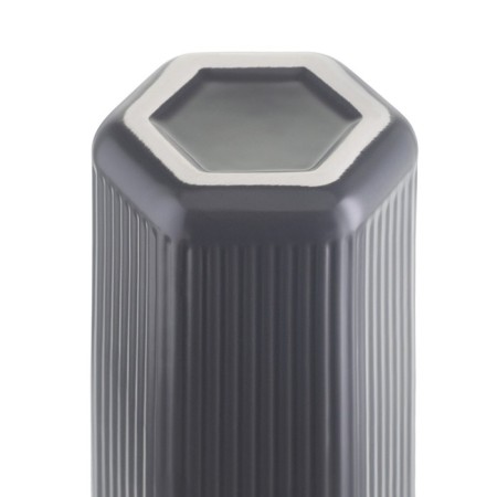 TKANO EDGE vase, 22 cm, gray color-7