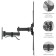 Kromax Corbel-7 Black 22 22 "-65" Max.30kg, wall turn and 107755