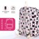School backpack from textiles on lightning, 3 pockets, pencil case, pink color