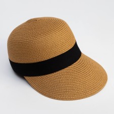 Female wicker cap minaku brown color, river 58