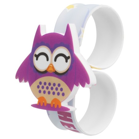 Watch of Electronic, children's, "owl", strap L-22.5 cm-1