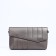Bag-clate on magnet, long belt, bronze color