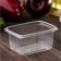 Container Plastic disposable “Yuzhuralpak”, KR-12, 250 ml, 11.5 × 9 × 5.5 cm, the color is transparent