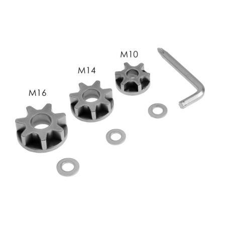 Nozzle for ushm tundra, chain saw, 300 mm 12 ", 45 links, 1.3 mm, step 3/8", m10, m14-15