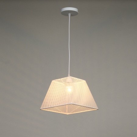 Lamp "Andis" E27 40W white 26x26x19 cm-6