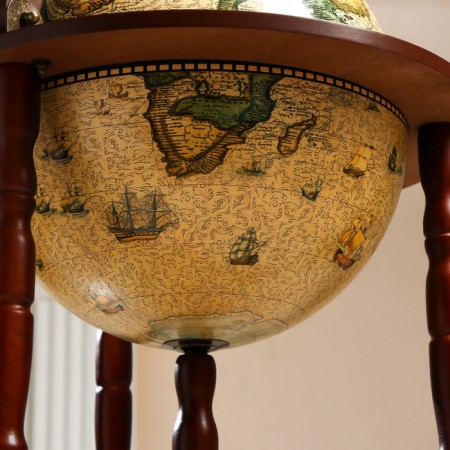 Globe Bar decorative "sea voyage" 88x44.3x44.3 cm-13