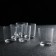 A set of glass glasses "ODA", 250 ml, 6 pcs