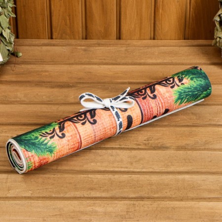 Bath sunbed 150x50 with the print "Bath of the Bath"-1