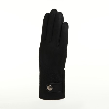 Gloves male, dimensionless, with insulation, black color-1