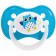 Silicone Syilicone dummy OWL, from 0 to 6 months, color mix