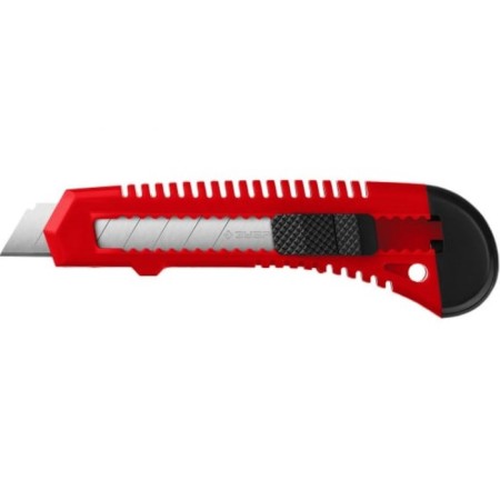 Knife Zzer 09155_z01, ABS Plastic, with a sliding lock of the Abs-18, blades 18 mm