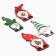 Christmas tree Christmas tree, 4 pcs, set, gnomes