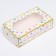 Folding box with a window for a marshmallow "Bright Star", 25 x 15 x 7 cm