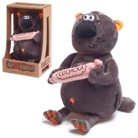 Soft toy "Kotofey & Sosiska", 24 cm, mix