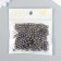 Beads for creativity plastic "Slave-gray" set 200 pcs d = 0.6 cm