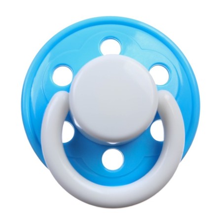 Orthodontic dummy nipple, latex, 0 months old, Mix color-1
