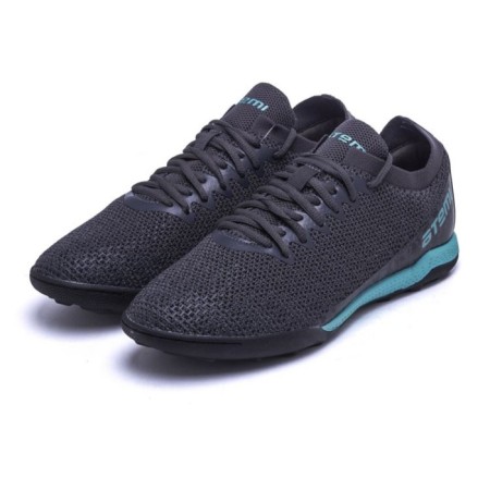 BUTS football ATEMI SBA-003 Turf Junior, gray/turquoise, size 38