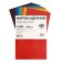Cardboard of color A4, 8 sheets, 8 colors, calligrata, non -220 g/m2, on the bracket