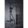 Savol SK-H3145H shower system, tropical shower, shower set, shelf, brass, black