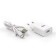 Network charger BYZ TU8, USB, 2.1 A, Type-C cable, 1 m, white