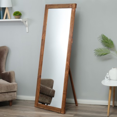 Floor mirror in full height, 170x70 cm, brushed-1