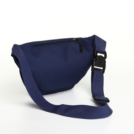 Board belt on a zipper, 2 outer pockets, blue color-3