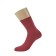 Women's socks mini inverno, size 39-41, Terracotta color