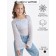 Sweater Children's Amarobaby Lattice, height 146 cm, white color