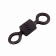 Namazu Pro Rolling Ribbed Swivel, Brass, Carbon, Test-19 kg, packaging 10 pcs.
