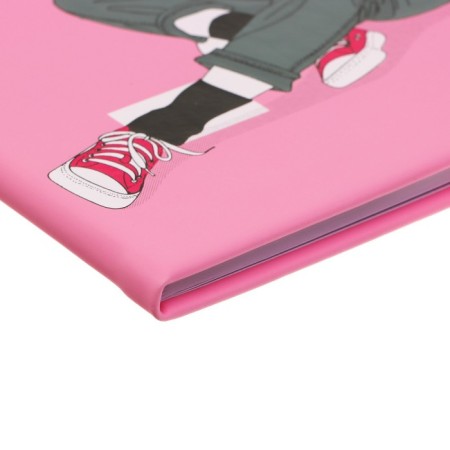 Universal diary for grade 1-11 yes, but no, "solid cover, artificial leather, silkography, lies, 80 g/m2-2
