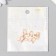 Decor for creativity metal, enamel "Sleeping White Bunny" 1.2x1.6 cm