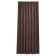 Decofest "Sophie" curtain, size 200x280 cm, brown color