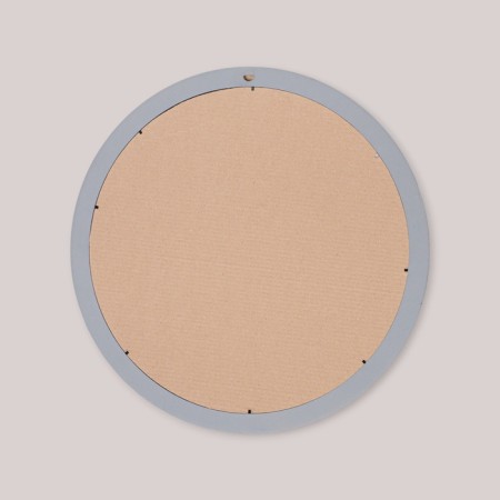 Mirror wall, round, gray, d = 57.5 cm, zp = 51 cm-2