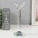 Glass of Glass for 1 candle "Crystal" d = 4cm 7x7x19.5 cm