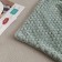 Caroline bedspread, size 220x240 cm, green color