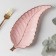 Ceramic serving dish "Rapsodia. Sheet ", 29 × 12 × 2.5 cm, pink color