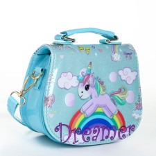Baby bag on magnet, blue color