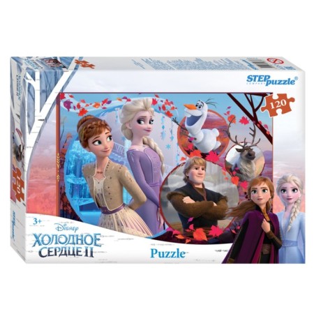 Puzzle "Cold Heart - 2", 120 elements, mix-7