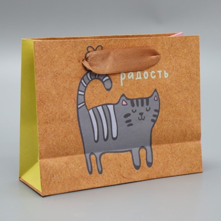 Package Gift Craft horizontal, packaging, “I am joy”, S 15 x 12 x 5.5 cm-2