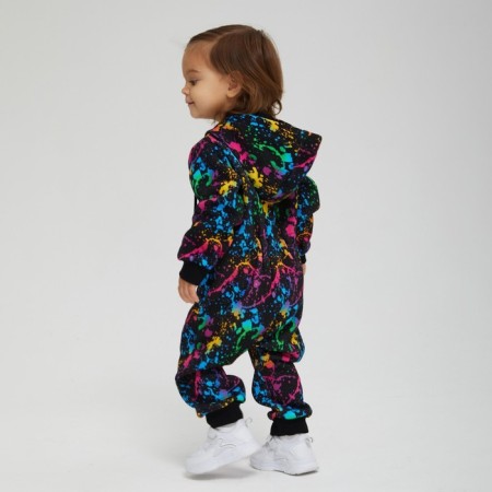 Combineson children, black/pink color, height 68 cm-4