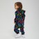 Combineson children, black/pink color, height 68 cm