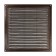 Ventilation grate Zein Lux RM3030M, 300x300 mm, with a grid, metal, copper antique
