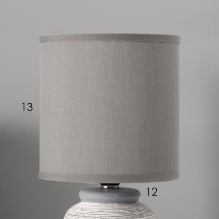 Traffic lamp with lampshade Risalux "Angelo", E14, 40 W, Gray, 13 × 13 × 29 cm-2