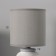 Traffic lamp with lampshade Risalux "Angelo", E14, 40 W, Gray, 13 × 13 × 29 cm