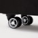 Road bag 18 "on wheels, a lightning department, 4 outer pockets, black color